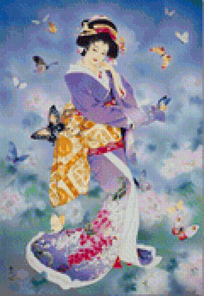 ГЕЙША - гейша, япония - предпросмотр