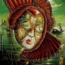 Венецианская маска Левин2