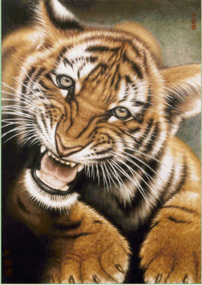 тигр - животные - предпросмотр