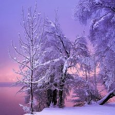 Схема вышивки «рассвет»