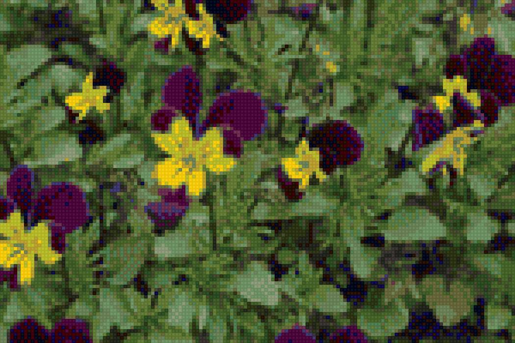 Анютины глазки - цветы, анютины глазки, луговые цветы, весна - предпросмотр