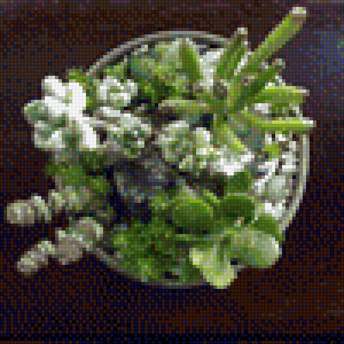 Вазон - вазон, цветы - предпросмотр