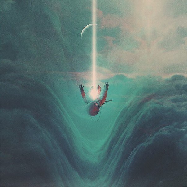 Космонавт - космонавт, космос - оригинал