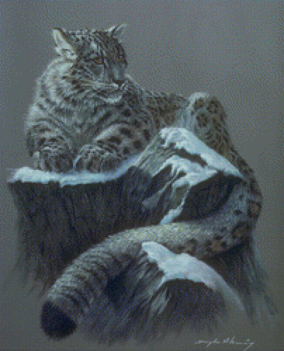 ирбис - кошки, барс, животные, природа - предпросмотр