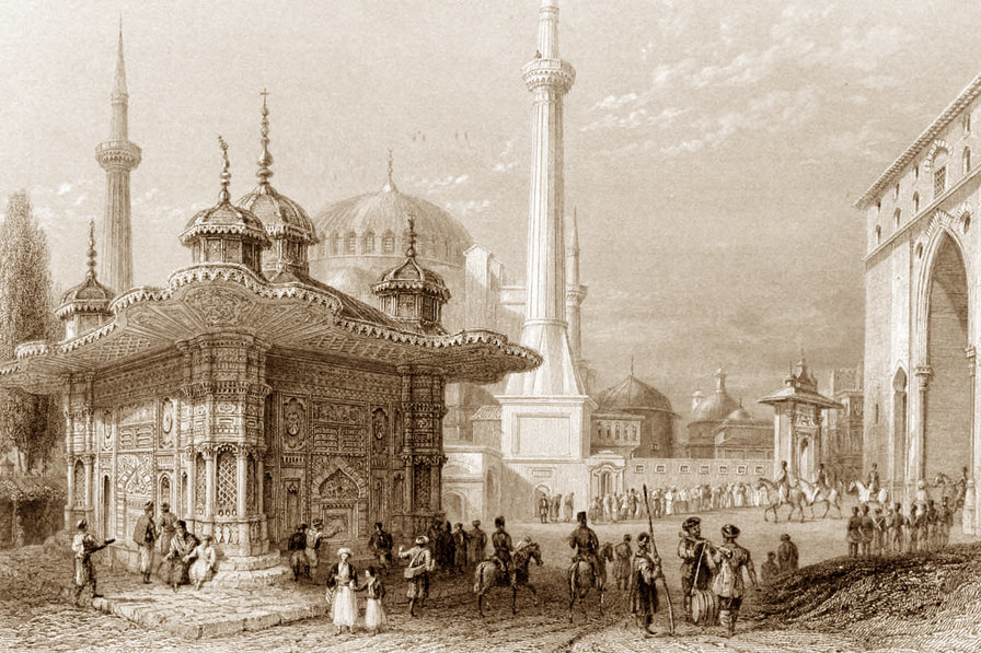 Фонтан султана Ахмета (Стамбул) - стамбул, султан ахмет, фонтан, памятник - оригинал