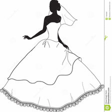 Оригинал схемы вышивки «невеста» (№1437207)