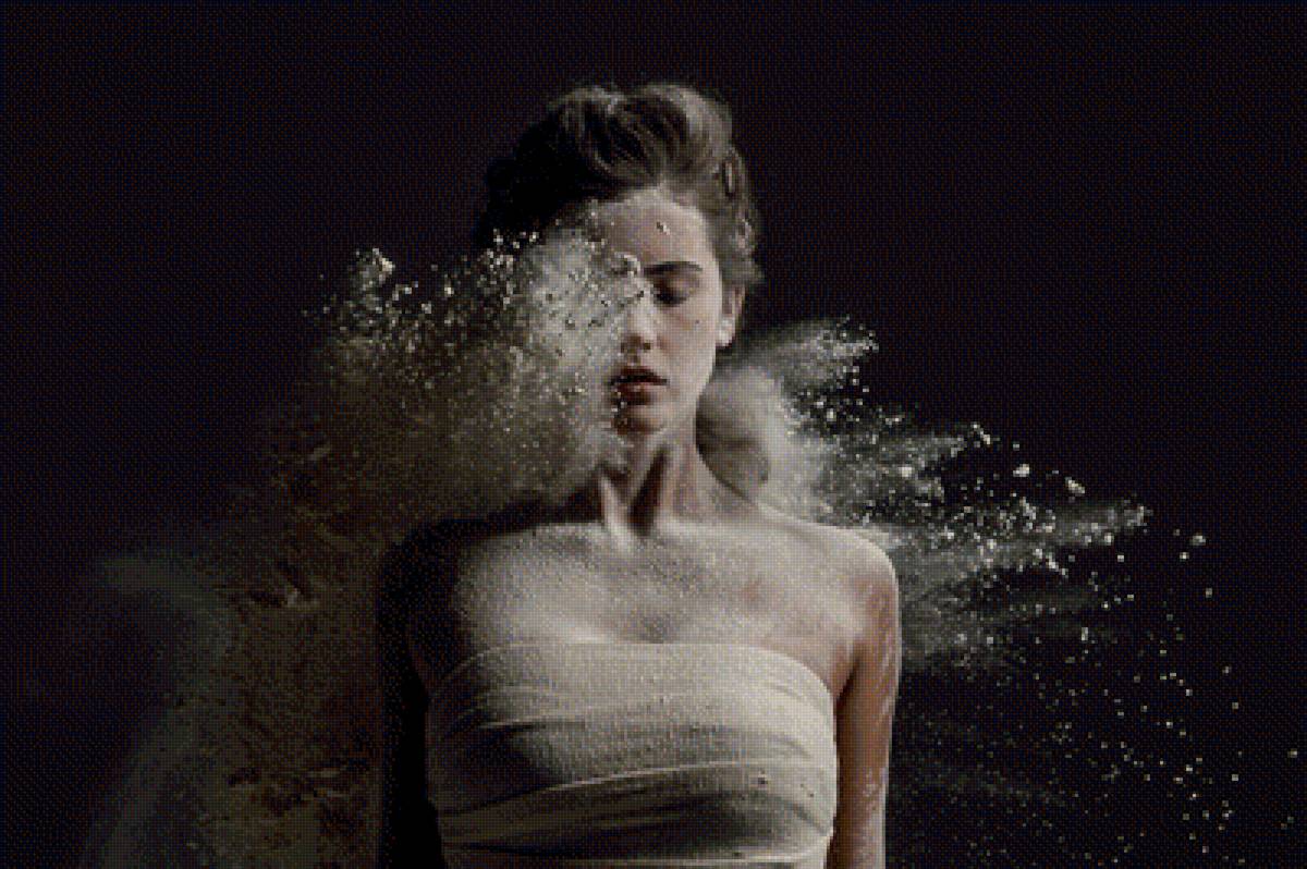 Танец 2 - девушка, ню, танец, мука - предпросмотр