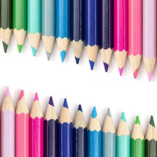 Схема вышивки «карандаши»