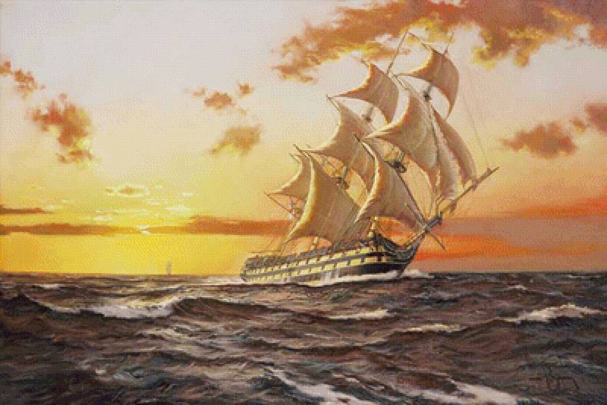 Бреретон - корабли, море, парусники - предпросмотр