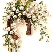 Схема вышивки «Подкова счастья»