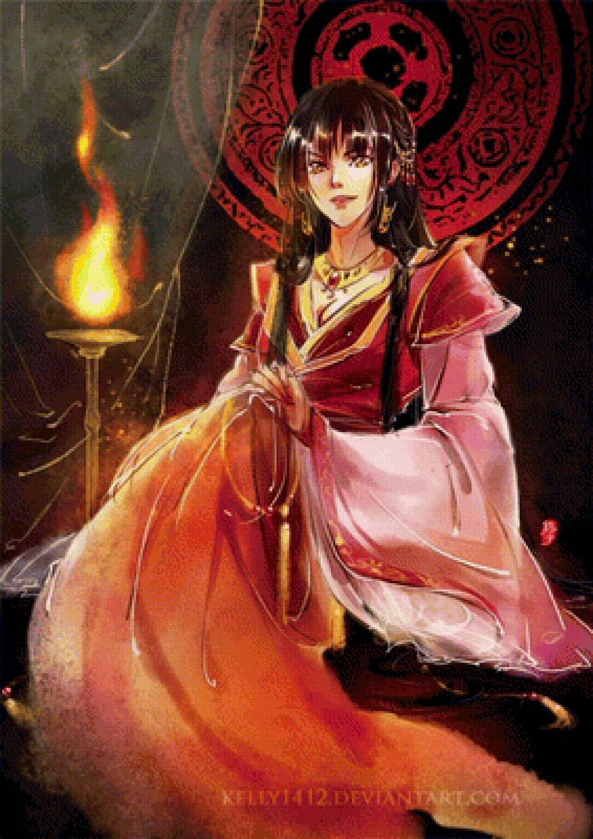 Девушка - иллюстрации, сказки, фэнтази - предпросмотр