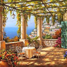 терраса у моря