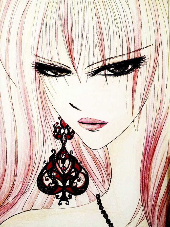 взгляд - аниме, взгляд, кеко, девушка, не сдавайся - оригинал