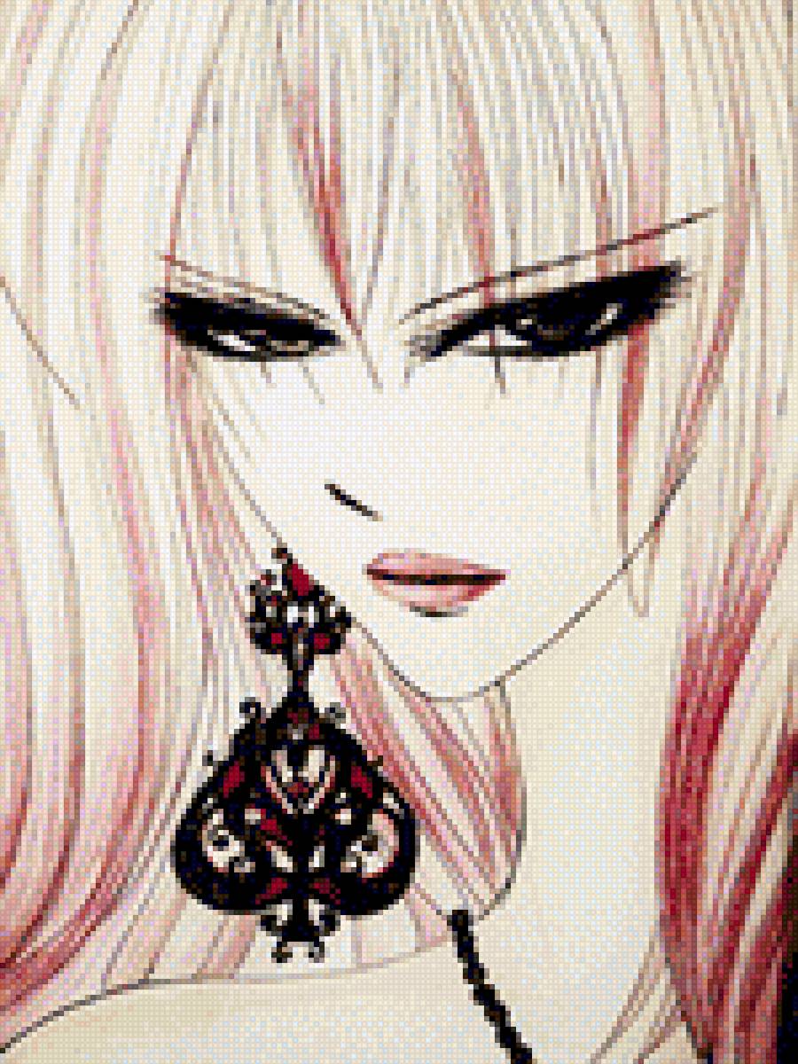 взгляд - девушка, аниме, не сдавайся, кеко, взгляд - предпросмотр