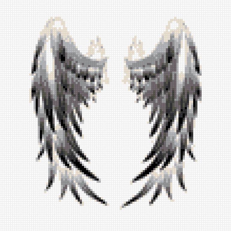 крылья 5 - крылья ангел тату - предпросмотр