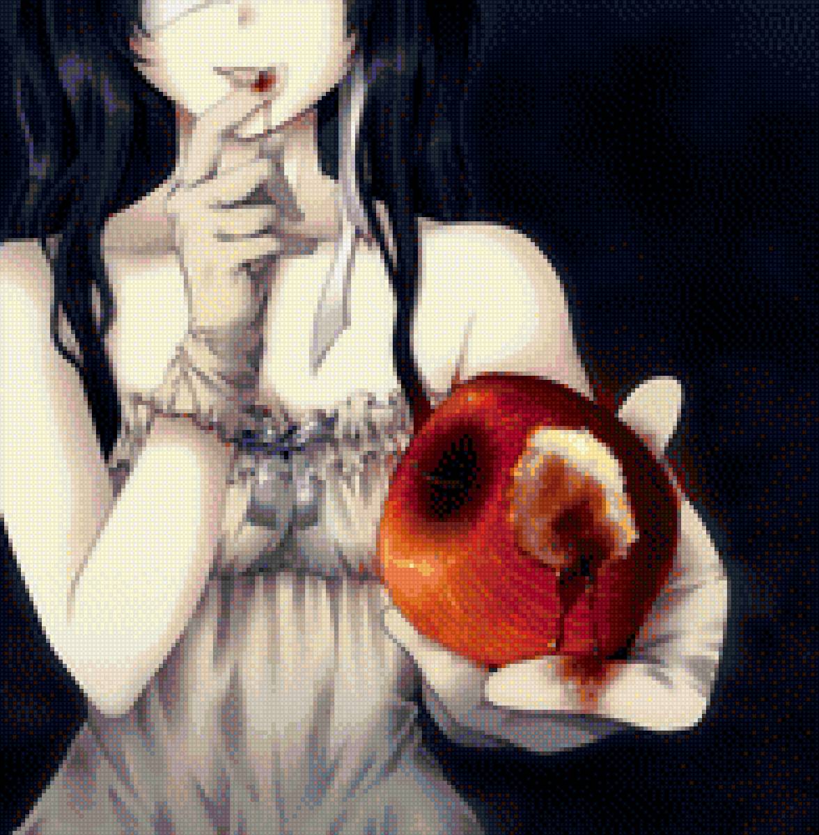 Яблоко Белоснежки - яблоко, аниме - предпросмотр