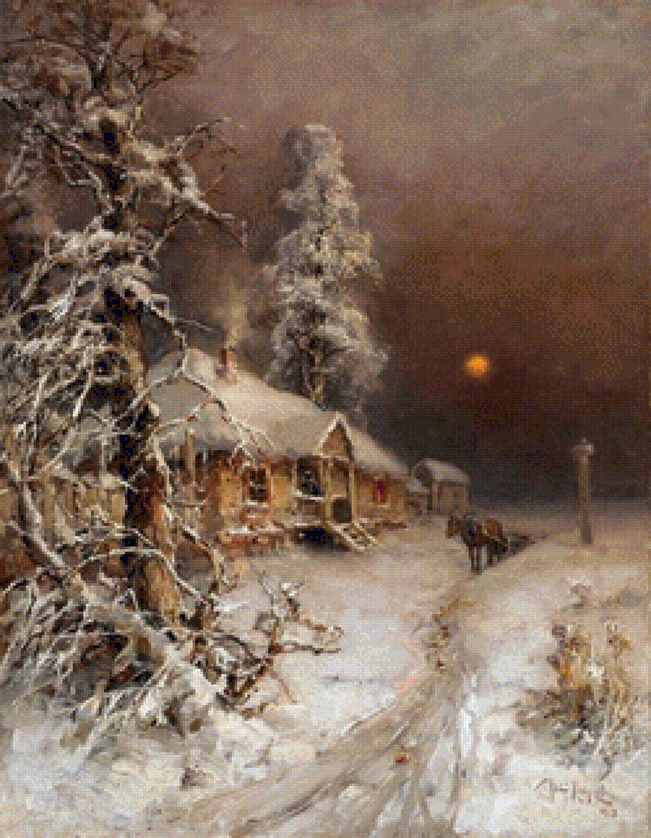 zima w lesie - предпросмотр