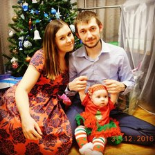 Схема вышивки «Семья Никифоровых»