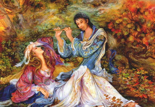 влюбленные махмуда фаршчияна - парочки - оригинал