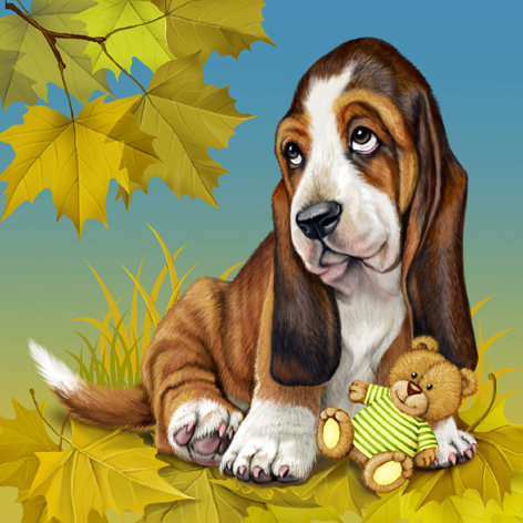 Щенок - оригинал