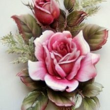 Схема вышивки «букет из роз»