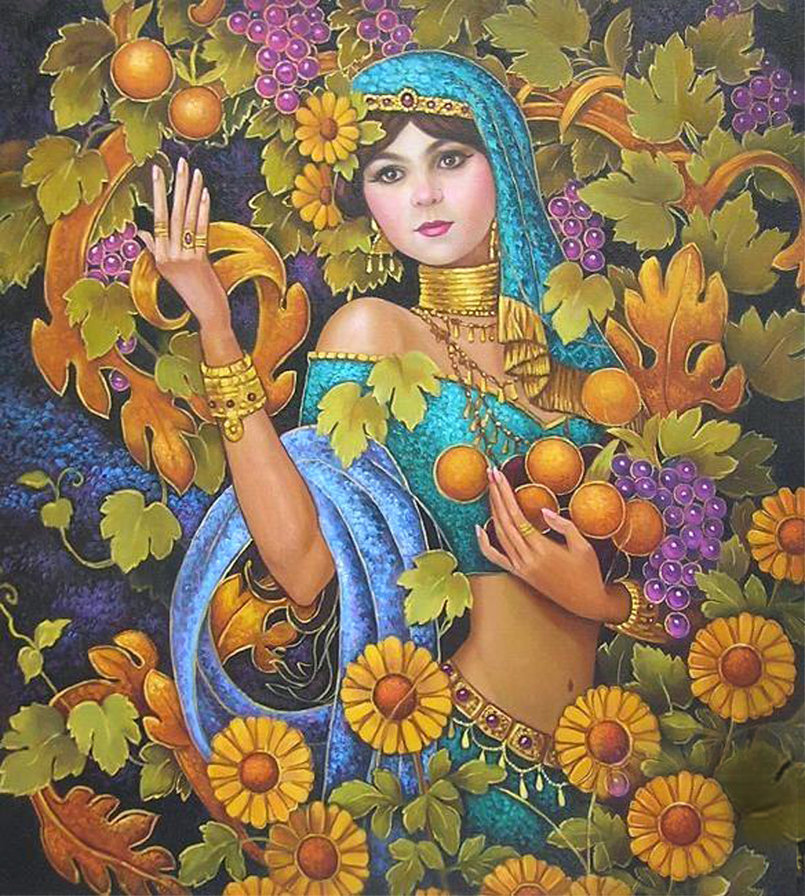 богиня природы - оригинал