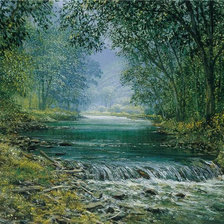 Схема вышивки «Voda»