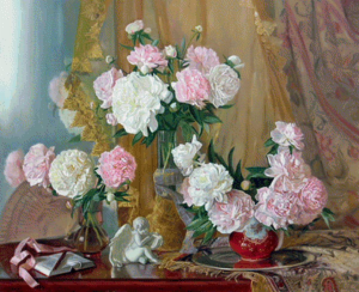 Пионы - предпросмотр