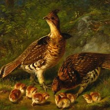 Схема вышивки «Ptici»