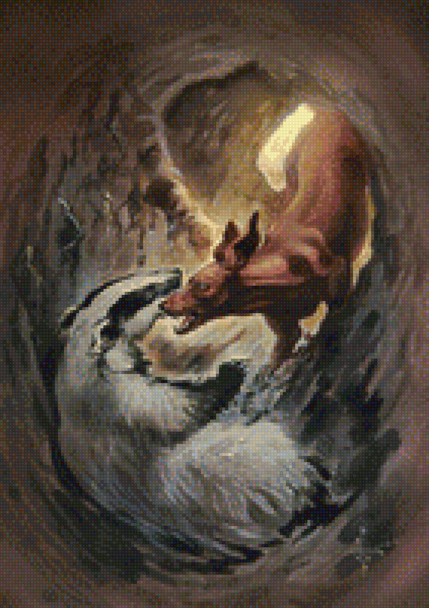 Такса и барсук - охота, такса - предпросмотр