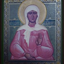 Схема вышивки «святая матрона»