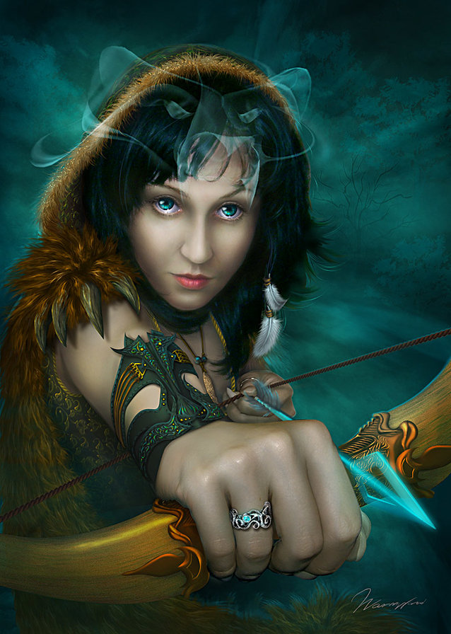 богиня охоты - оригинал