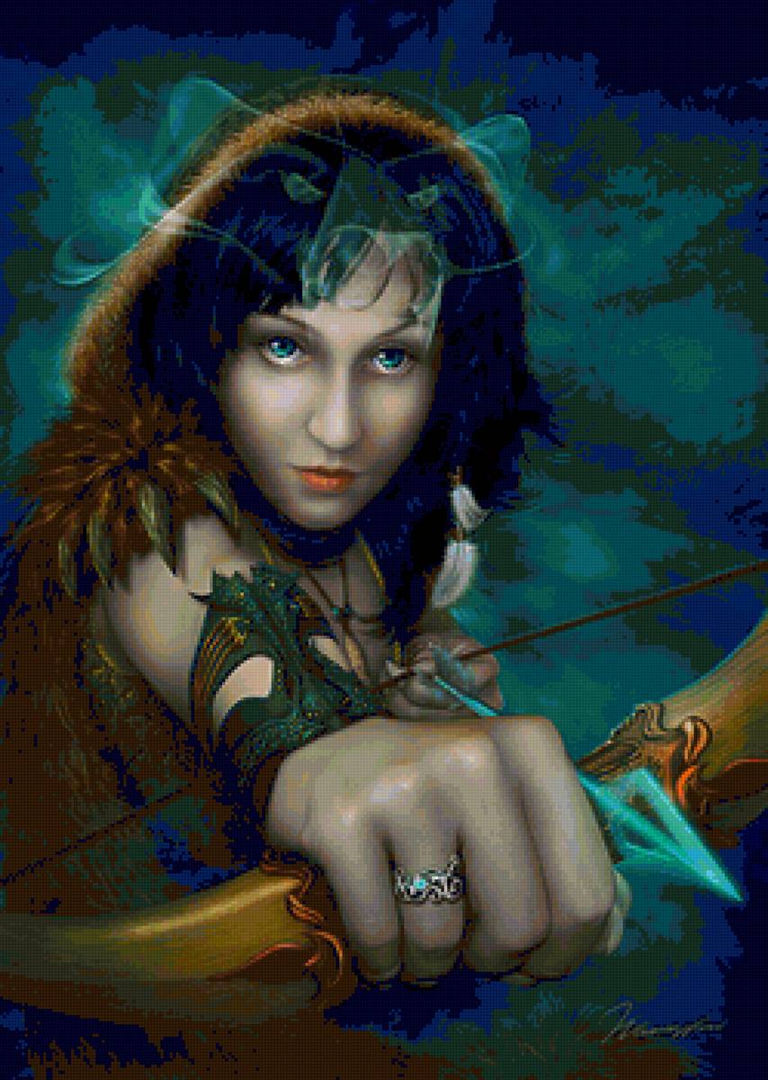 богиня охоты - предпросмотр