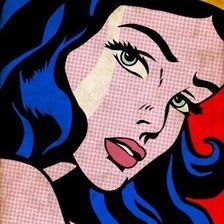 Схема вышивки «Чудо-женщина»