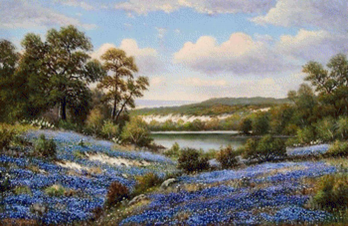 wiosenny krajobraz - предпросмотр