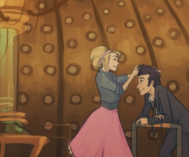 Доктор и Роуз - роуз тайлер, доктор кто - оригинал