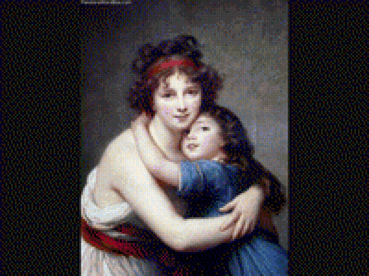 Мама и дочь - семья - предпросмотр