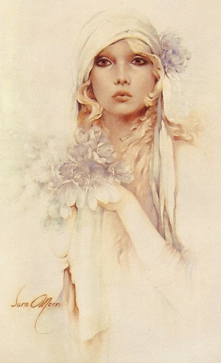 Девушка живопись - оригинал