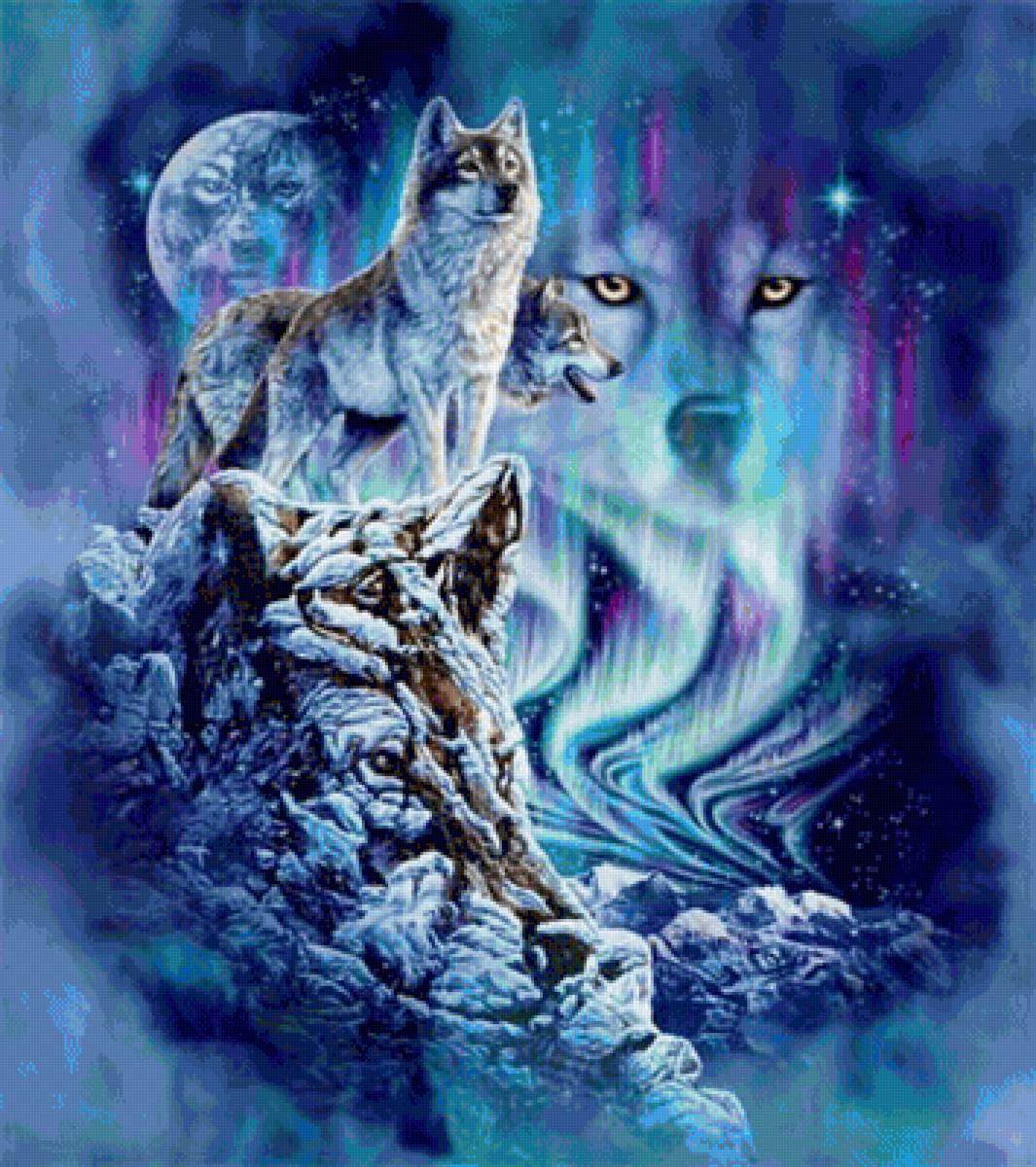 синие волки - предпросмотр