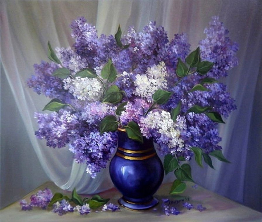 сирени - цветы - оригинал