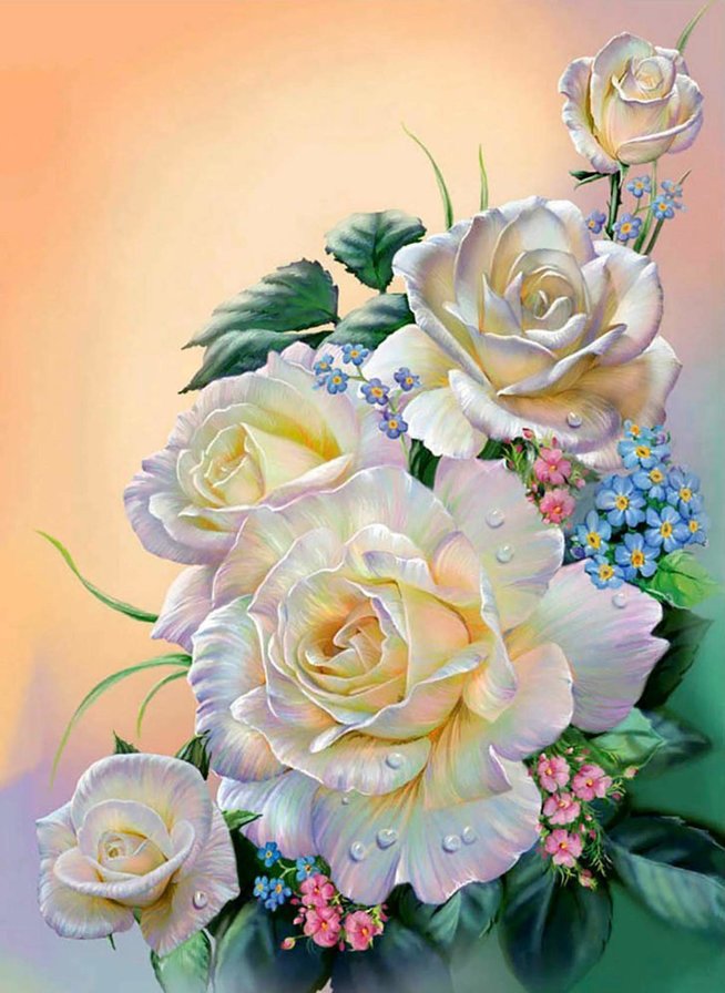 Розы - оригинал