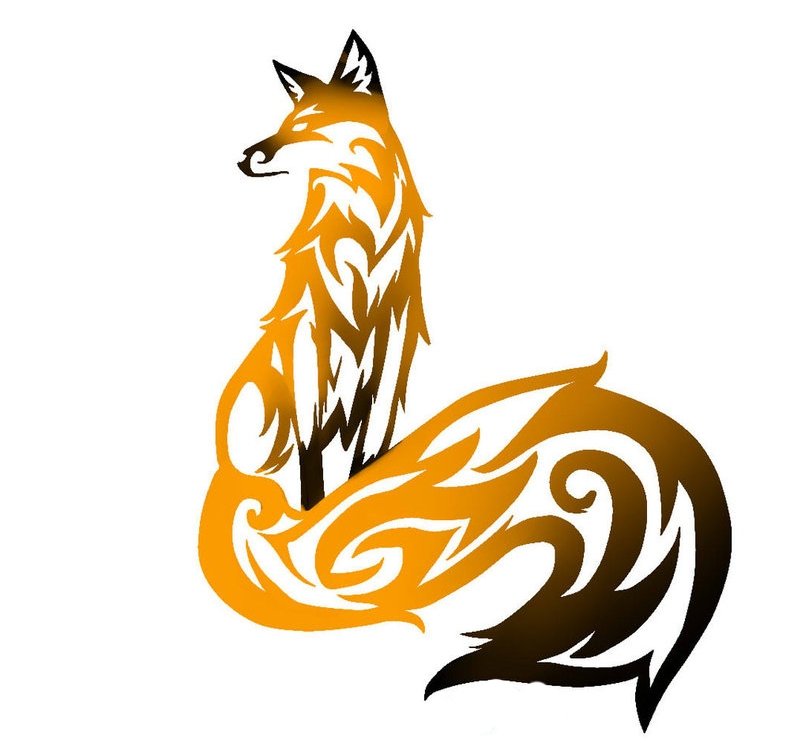 Лиса тату - оригинал