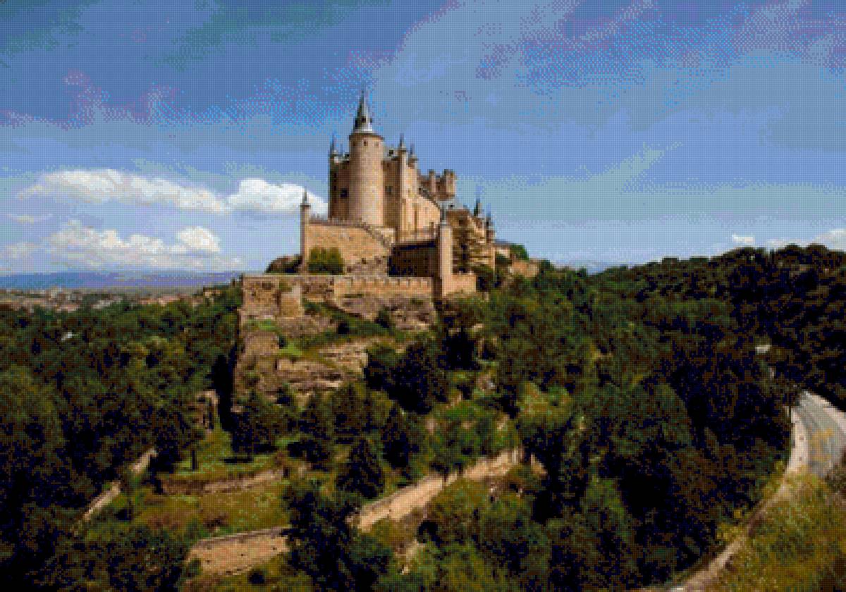 сеговия - испания замок - предпросмотр