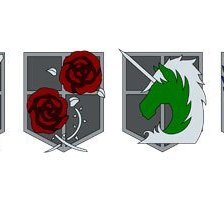 Схема вышивки «Атака Титанов»