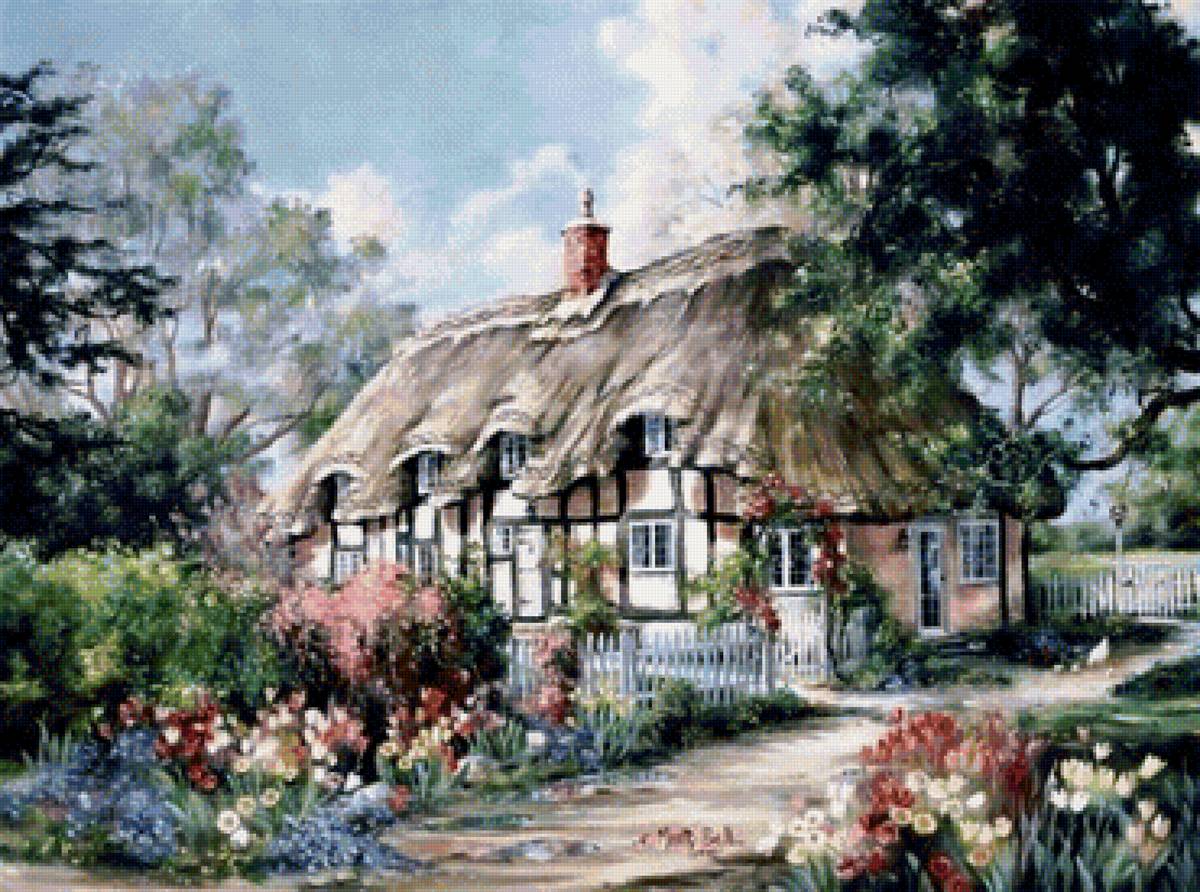 сказочный дом Tulip time - сказка, природа - предпросмотр