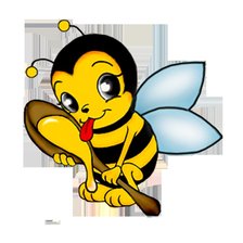 Оригинал схемы вышивки «пчелка» (№1463489)