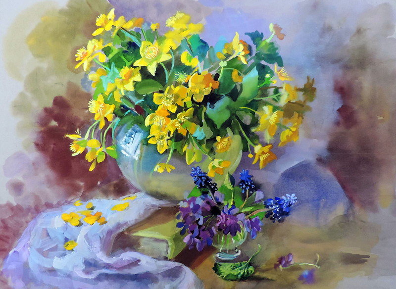 kaczeńce i fiołki - оригинал