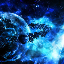 Схема вышивки «Космос»