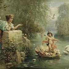 Схема вышивки «люди»