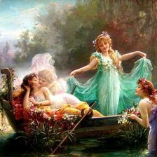 Схема вышивки «люди»